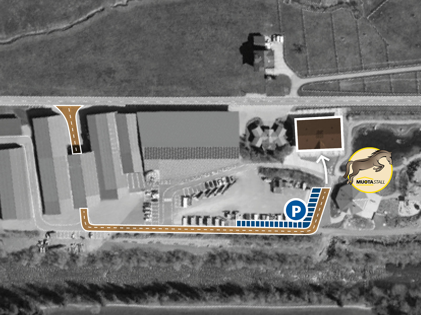 Muotastall SUTERHOLZ GmbH, Luftaufnahme